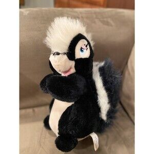 Vintage Disney Flower the Skunk Sears Roebuck Bambi Movie Plush Stuffed Animal